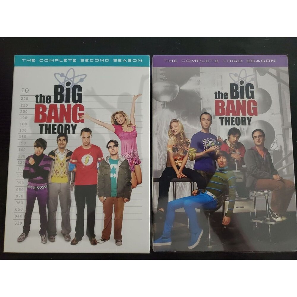 Big Bang Theory Seasons 2 and 3 DVD